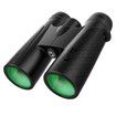 12x42 Powerful Binoculars for Adults with Clear Low Light Vision - Large View Eyepiece Binoculars for Birds Watching Hunting Travel