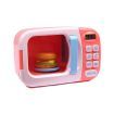 32x Kids Kitchen Play Set Electric Microwave Oven Pretend Play Toys Cooking Pink