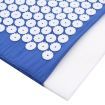 Acupressure Mat Yoga Massage Sit Lying Pain Stress Relax Blue 130 x 50cm