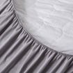 Dreamz Mattress Protector Topper Bamboo Charcoal Pillowtop Waterproof Queen