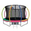 Everfit 10FT Trampoline for Kids w/ Ladder Enclosure Safety Net Rebounder Colors