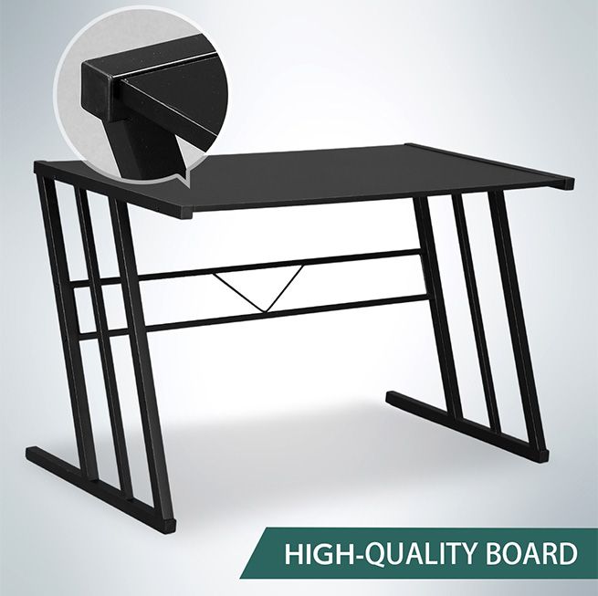 Z Shaped Leg Computer Desk Home Office Gaming Desk Study Writing Work