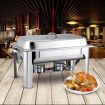 9L Stainless Steel Chafing Catering Dish Food Warmer