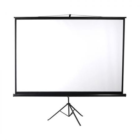 100 Inch Projector Screen Tripod Stand Home Pull Down Outdoor Screens Cinema 3D