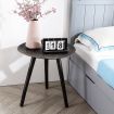 Coffee Table Side End Tables Antique Storage Modern Bedside Furniture Black