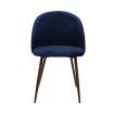 2x Dining Chairs Seat French Provincial Kitchen Lounge Chair Navy