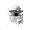 17L Turbo Convection Oven Halogen Cooker Low Fat Electric  Air Fryer White