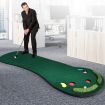 3M Golf Putting Mat Practice Training Indoor Outdoor Portable Slope Balls Putter