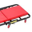 Folding Creeper Mechanic Stool Seat Garage Repair Trolley Laying  Workshop