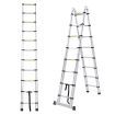 2.5M+2.5M Telescopic Aluminium Multipurpose Ladder Extension Alloy Extendable Step