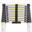 1.6M+1.6M Telescopic Aluminium Multipurpose Ladder Extension Alloy Extendable Step