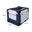 Pet Carrier Bag Dog Puppy Spacious Outdoor Travel Hand Portable Crate L