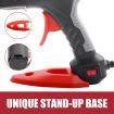 Topex 100W Hot Glue Gun Fast Preheating w/ 10 PCs Premium Glue Sticks