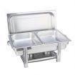 Double Tray Stainless Steel Chafing Catering Dish Food Warmer