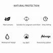 Mosquito Insect & Bug Repellent Wristband - Waterproof, Outdoor Pest Repeller Bracelet w/Natural Essential Oils (black)