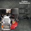 Kolner 16hp 25.4mm Horizontal Key Shaft Q Type Petrol Engine - Electric Start