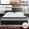 Laura Hill Queen Mattress  with Euro Top - 34cm