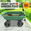 Garden Dump Cart Dumper Wagon Carrier Wheel Barrow 125L Green