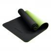 Powertrain Eco-Friendly TPE Pilates Exercise Yoga Mat 8mm - Black Green