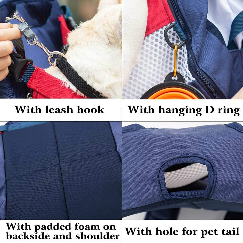 Ruffwear Dog Harness Outward Hound DayPak Dog Backpack - Large Saddlebag Style For Dogs