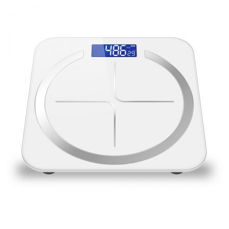 2X 180kg Digital Fitness Weight Bathroom Body Glass LCD Electronic Scales White