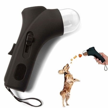 Dog Treat Launcher Interactive Dispensing Snack Shooter for Puppies, Dogs pets Cats