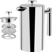 French Press 304 Stainless Steel Plunger Coffee Tea Maker 350ML