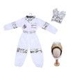 Children's Astronauts Costume Space Pretend Dress up Role Play 3-6years old