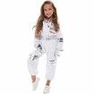 Children's Astronauts Costume Space Pretend Dress up Role Play 3-6years old