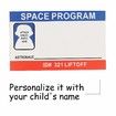 Children's Astronauts Costume Space Pretend Dress up Role Play 3-6years old