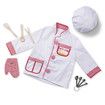 Children's Chef Role Play Costume Pretend Dress up Role Play 3-7 years old