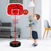 2m Basketball Hoop for Toddler Kids Children Portable Adjustable Indoor Training Set 