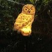 Garden Solar Lights Outdoor Decorative Resin Owl Solar LED Lights with Stake for Garden Lawn Pathway Yard Decortions