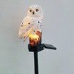 Garden Solar Lights Outdoor Decorative Resin Owl Solar LED Lights with Stake for Garden Lawn Pathway Yard Decortions