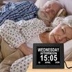 Extra Large Display Digital Calendar Clock USB MUSIC VEDIO PIC PLAYER Great gifts for Seniors Elderly