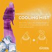 Misting Purple Personal Fan, Universal