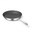 Stainless Steel Fry Pan 20cm 28cm Frying Pan Induction Non Stick Interior