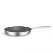 Stainless Steel Fry Pan 24cm 28cm Frying Pan Induction Non Stick Interior