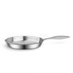 Stainless Steel Fry Pan 22cm 26cm Frying Pan Top Grade Induction Cooking