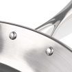 Stainless Steel Fry Pan 28cm 32cm Frying Pan Top Grade Induction Cooking