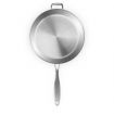 Stainless Steel Fry Pan 34cm Frying Pan Top Grade Induction Cooking FryPan