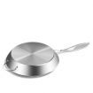 Stainless Steel Fry Pan 34cm Frying Pan Top Grade Induction Cooking FryPan