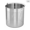 12L 18/10 Stainless Steel Perforated Stockpot Basket Pasta Strainer with Handle