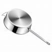 Stainless Steel 28cm Saucepan With Lid Induction Cookware Triple Ply Base