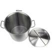 Stock Pot 50L Top Grade Thick Stainless Steel Stockpot 18/10