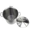 Stock Pot 71L Top Grade Thick Stainless Steel Stockpot 18/10