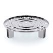 2X 28cm Stainless Steel Steamer Insert Stock Pot Steaming Rack Stockpot Tray