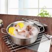 45cm Top Grade Stockpot Lid Stainless Steel Stock pot Cover