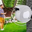 Garden Hose Reel Retractable Spray Gun Nozzle Water Wall Bracket Auto Rewind 20M