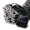 25M 200LED String Solar Powered Multi Colour Fairy Lights Garden Christmas Decor